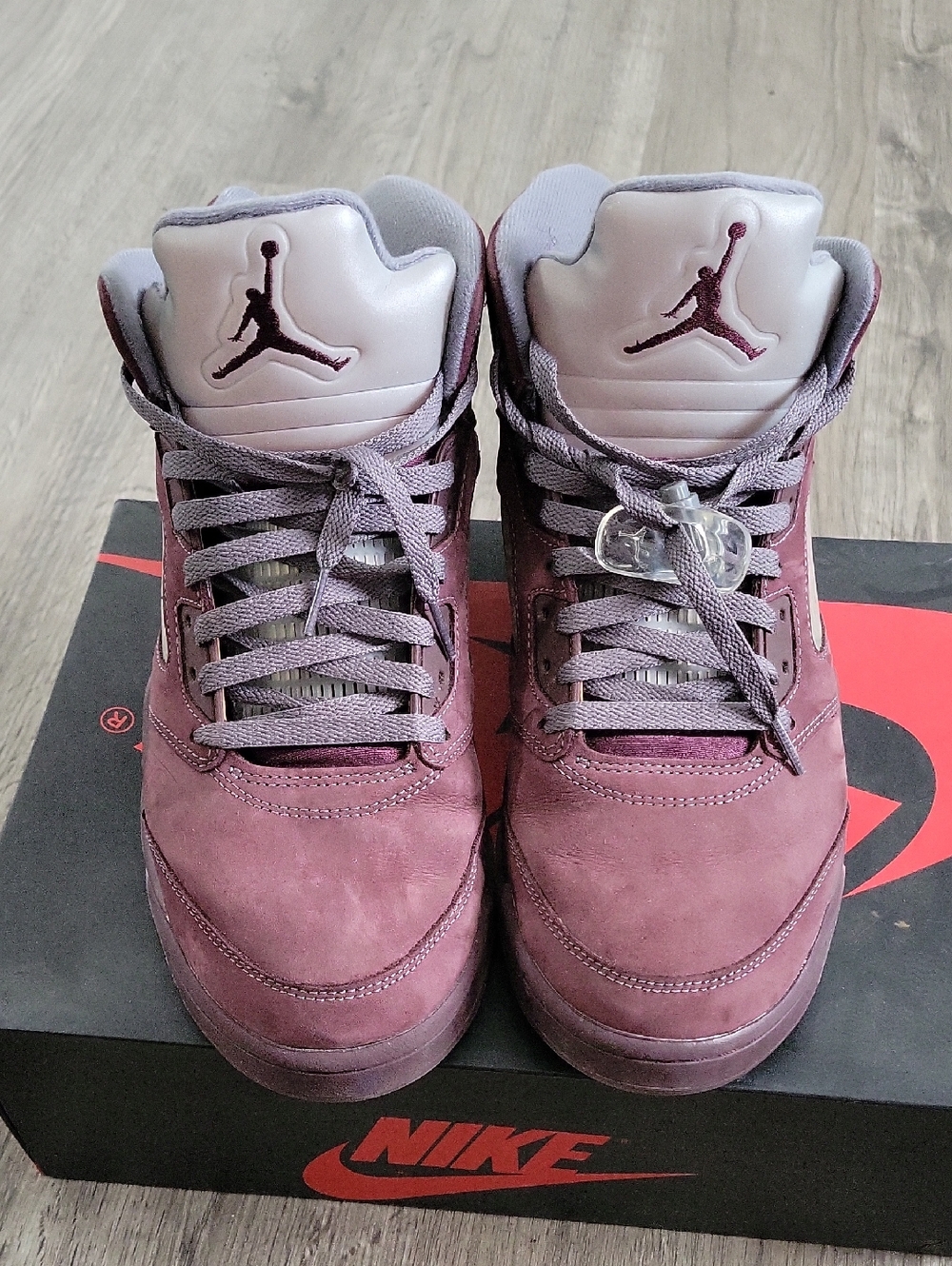 Nike Air Jordan 5 Suede Bordeaux